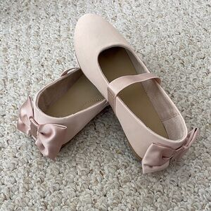 Cat & Jack Blush Ballet Flats with Bow